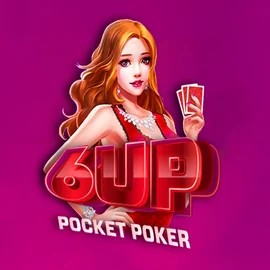 6 Up Pocket Poker online game logo by FlipLuck on casina-casino.eu