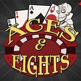 Poker logo of Aces and Eights - 3 Hands from RTG (Reel Time Gaming) at Casina Casino