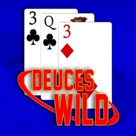 Deuces Wild slot logo by Games Global at Casina Casino