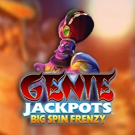 Genie Jackpots: Big Spin Frenzy online game logo by Blueprint Gaming on casina-casino.eu