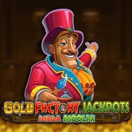Play Gold Factory Jackpots Mega Moolah slot by Aurum Signature Studios on casina-casino.eu