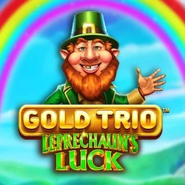 Gold Trio Leprechaun's Luck logo – Slots by Playtech at Casina Casino