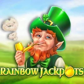 Official Jackpots logo: Rainbow Jackpots by Red Tiger Gaming at Casina Casino