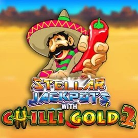 Stellar Jackpots with Chilli Gold x2 logo by Lightning Box Game at Casina Casino