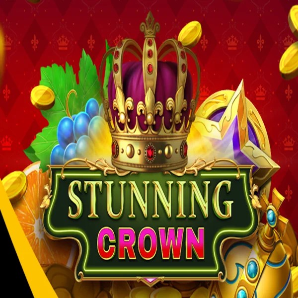 Stunning Crown slot icon by BF Games, available at Casina Casino