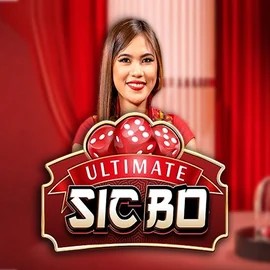 Ultimate Sic Bo online game logo by Ezugi on casina-casino.eu