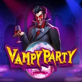 Vampy Party online game logo by Pragmatic Play on casina-casino.eu